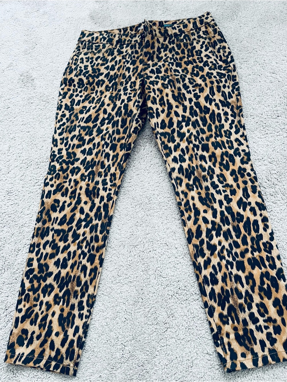 Style & Company Leopard Print Pants - Tan & Black